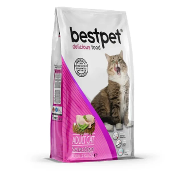 Bestpet Selection Tavuklu Yetişkin Kedi Maması 15KG